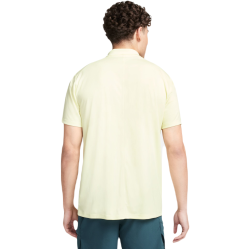 Men's Polo T-shirt Nike Court Dri-Fit Pique Polo - luminous green/fir