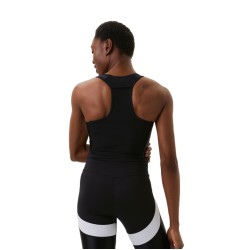 Women's top Bj_rn Borg Crop Tank W - black beauty