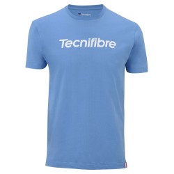 Men's T-shirt Tecnifibre Club Cotton Tee - azur
