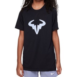Boys' t-shirt Nike Rafa Training T-Shirt - black/cobalt bliss
