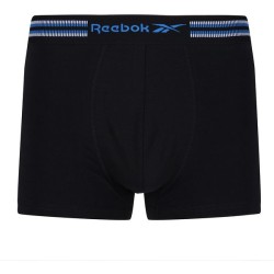Men's Boxers Reebok Mens Trunk FARRELL 3P - black aqua/vector red/court blue