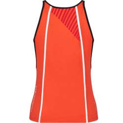 Women's top EA7 Woman Jersey Tank - fiesta