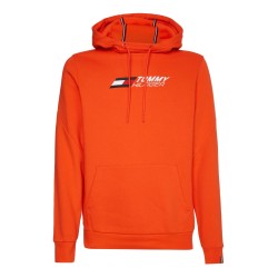 Men's Jumper Tommy Hilfiger Essentials Hoody - acid orange