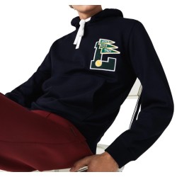 Men's Jumper Lacoste Men's Live Hoodie - blue marine