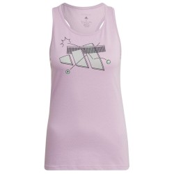 Women's top Adidas Aeroready Tennis Tank - bliss lilac