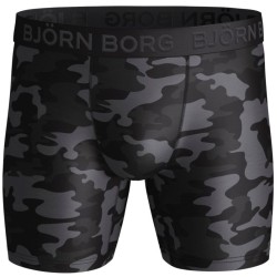 Men's Boxers Bj_rn Borg Shorts BB Tonal Camo 1P - black beauty