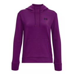 Women's jumper Under Armour Fleece Left Chest Hoodie - rivalry/black