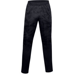 Men's trousers Under Armour SportStyle Pique Track Pant Camo - black