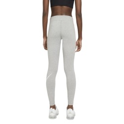 Women's leggings Nike Sportswear Essential Mid-Rise Swoosh Leggings - dark grey heather/white