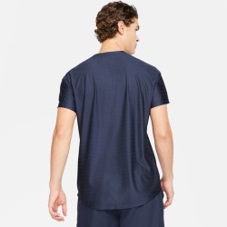 Men's T-shirt Nike Court Breathe Advantage Top - obsidian/odsidian/white