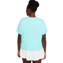 Women's T-shirt Nike Court Dri-Fit Victory Top SS Plus Line W - copa/black