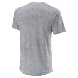Men's T-shirt Wilson Ace Ace Baby Tech Tee M - heather grey