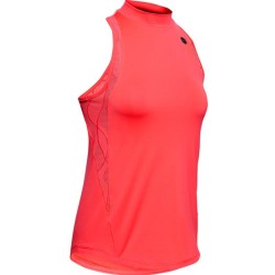 Women's top Under Armour Rush Vent Tank - coral