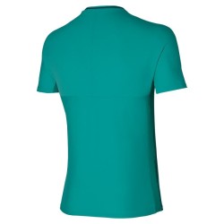 Men's Polo T-shirt Mizuno Shadow Polo - turquoise
