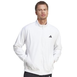 Men's Jumper Adidas Vel Jacket Pro - white