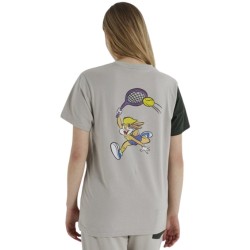 Women's T-shirt Ellesse Tweetood Oversized T-Shirt - light grey