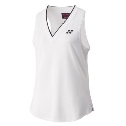 Women's top Yonex Fitted Tank Top - white