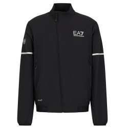 Men's Jumper EA7 Woven Bomber Jacket - black