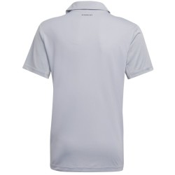 Boys' t-shirt Adidas Club Polo B - halo silver