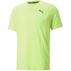 Men's T-shirt Puma Cloudspun Tee - lime squeeze heather