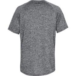 Men's T-shirt Under Armour Tech SS Tee 2.0 - black/black melange