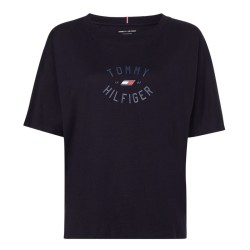Women's T-shirt Tommy Hilfiger Relaxed Graphic Tee - desert sky