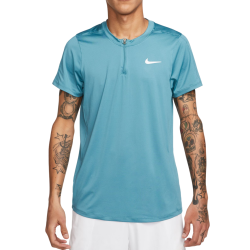 Men's Polo T-shirt Nike Court Dri-Fit Advantage Polo - mineral teal/white