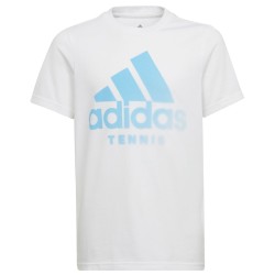 Boys' t-shirt Adidas Ten Category Tee B - white/blue