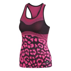 Women's top Adidas Stella McCartney Tank - black/shock pink