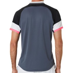 Men's Polo T-shirt Asics Match Polo-Shirt - performance black/carrier grey