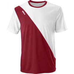 Men's T-shirt Wilson Team II Crew M - team cardinal