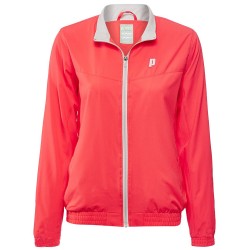 Women's jumper Prince Full Zip Warm-Up Jacket - coral