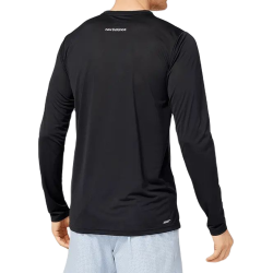 Men's long sleeve T-shirt New Balance Accelerate Long Sleeve - black