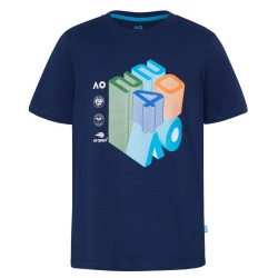 Boys' t-shirt Australian Open Boys T-Shirt Grand Slam 2024 - navy