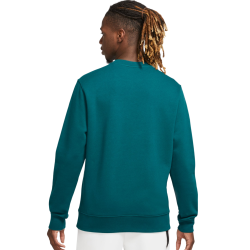 Men's Jumper Nike Swoosh Club Crew - geode teal/white