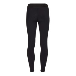 Women's leggings Tommy Hilfiger RW Branded Rib Legging - black