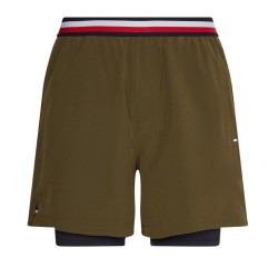 Men's shorts Tommy Hilfiger Essentials Training 2in1 Short - army green