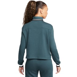 Women's jumper Nike Court Dri-Fit Heritage Fleece - deep jungle/deep jungle