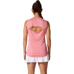 Women's top Asics Court W GPX Tank - peach petal
