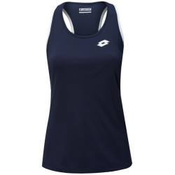Women's top Lotto Squadra W II Tank PL - navy blue