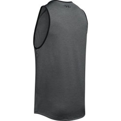 Men's T-shirt Under Armour Men's Tech Tank 2.0 - pitch gray/black