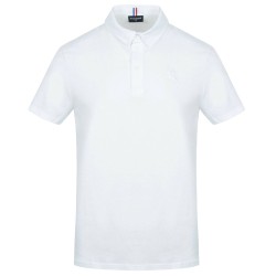 Men's Polo T-shirt Le Coq Sportif ESS T/T Polo SS No.1 M - optical white