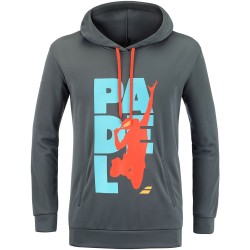 Men's Jumper Babolat Padel Hood Sweat Men - magnet
