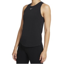 Women's top Nike Dri-FIT One Luxe Women's Standard Fit Tank - black/reflective silver