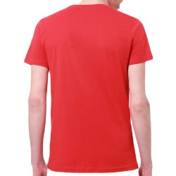 Men's T-shirt Australian Cotton T-Shirt With H-Line - rosso vivio