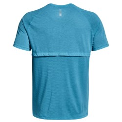 Men's T-shirt Under Armour Men's Streaker Run Short Sleeve - capri/reflective