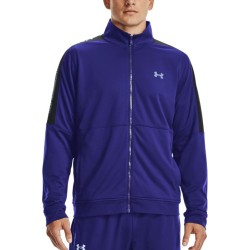 Men's Jumper Under Armour Mens Sportstyle Graphic Tarck Jacket - blue