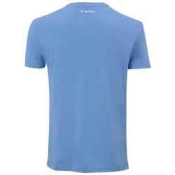 Boys' t-shirt Tecnifibre Club Cotton Tee - azur