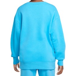 Girls' jumper Nike Sportswear Club Fleece - baltic blue/white