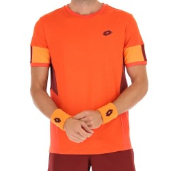 Men's T-shirt Lotto Tech I D1 Tee - grenadine red